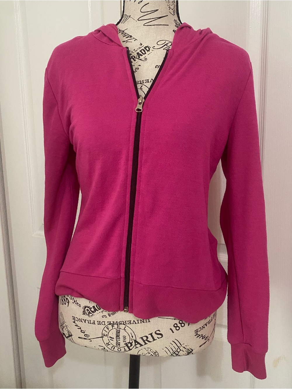 Pink Women's Zip-Front Jacket